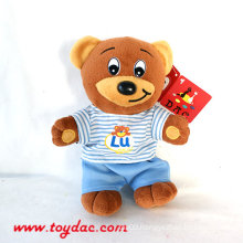 Plush Blue Clothing Bears